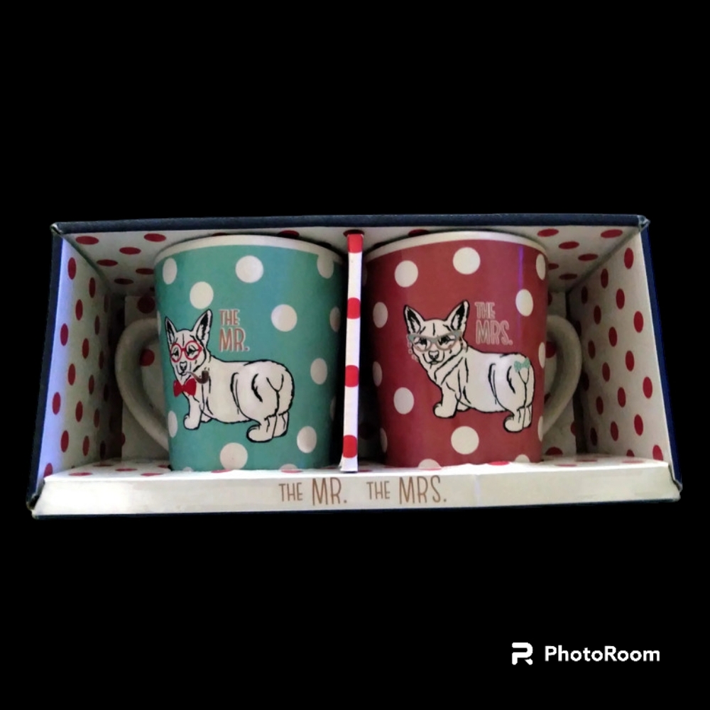 The Mr. And Mrs. 16oz Pet Mugs New